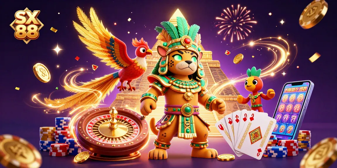 SX 88 enhances your gaming experience with rich visuals and lively slots action.