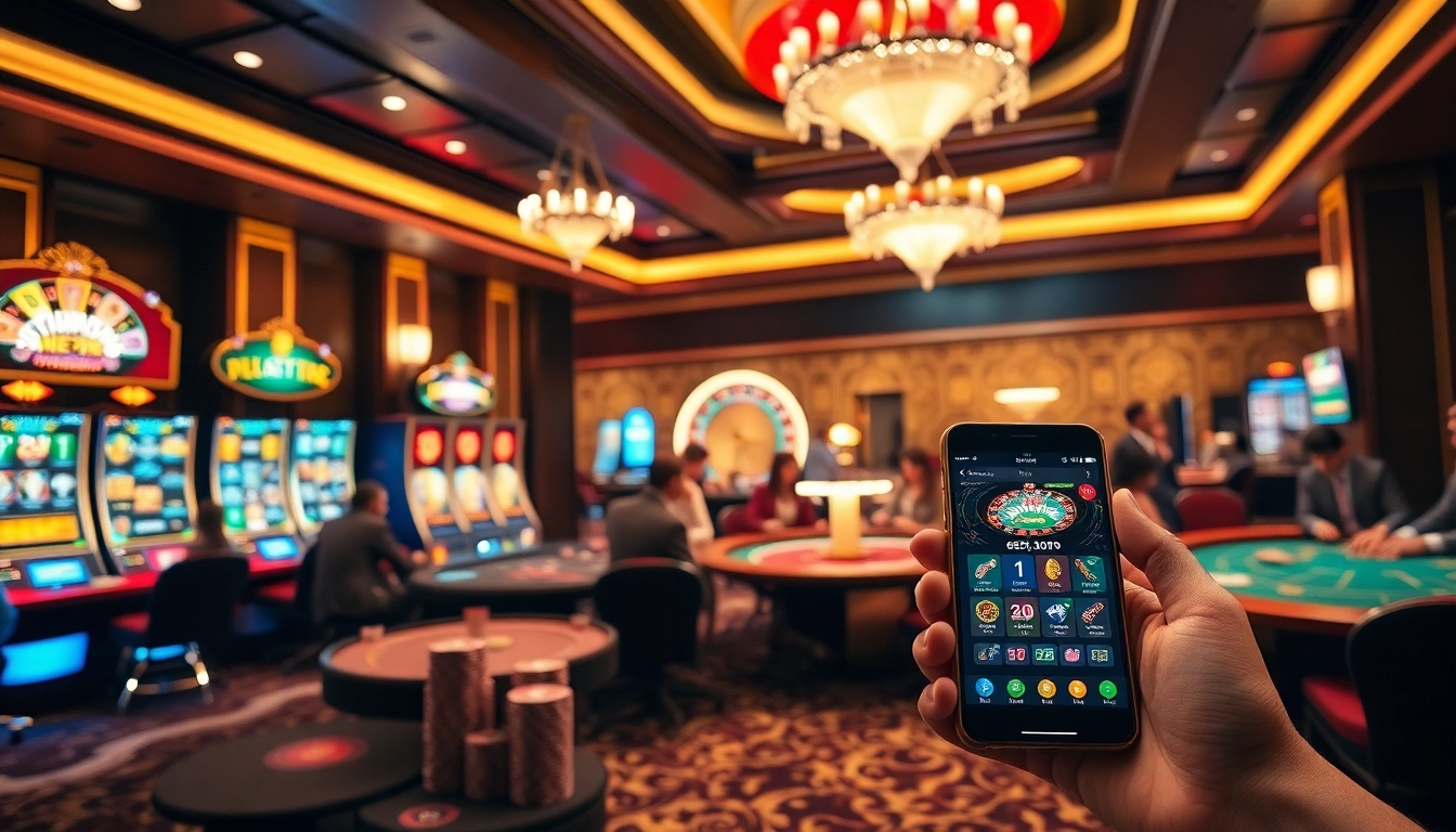 Engage with thrilling games on https://66233.mobi/, experiencing immersive casino gameplay with vibrant slot machines and poker tables.