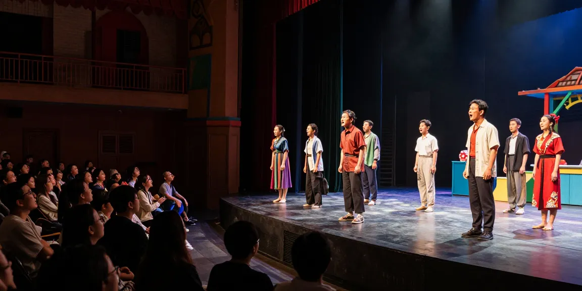 Audience captivated by a vibrant performance at ROKOK88 super theatre event, showcasing modern entertainment.